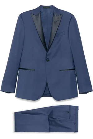 corneliani Heren, Pakken, Blauw, Maat: S