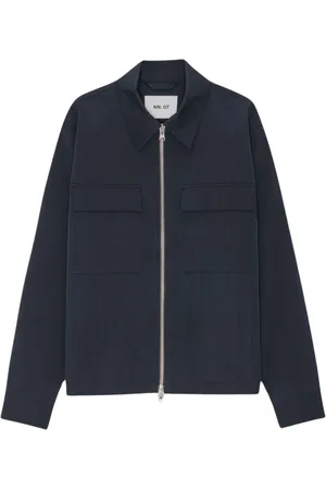 NN.07 Heren, Jassen, Blauw, Maat: L Poliester
