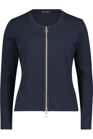 Betty Barclay Dames, Sweatshirts & Hoodies, Blauw, Maat: L Leer