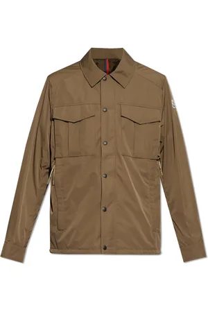 Moncler Heren, Jassen, Groen, Maat: L Nylon