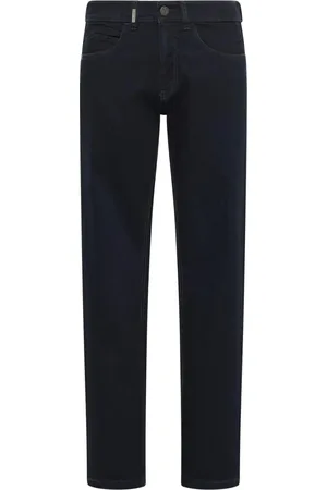 Carlo Colucci Heren, Jeans, Blauw, Maat: W36 L32 Katoen