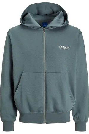 JACK & JONES Heren, Sweatshirts & Hoodies, Groen, Maat: 2XL