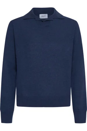 D4.0 Heren, Truien, Blauw, Maat: L Kasjmier