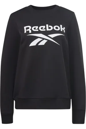 Reebok Dames, Sweatshirts & Hoodies, Zwart, Maat: XS