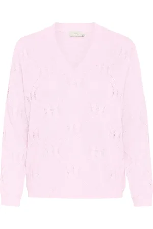 Kaffe Dames, Truien, Roze, Maat: XS