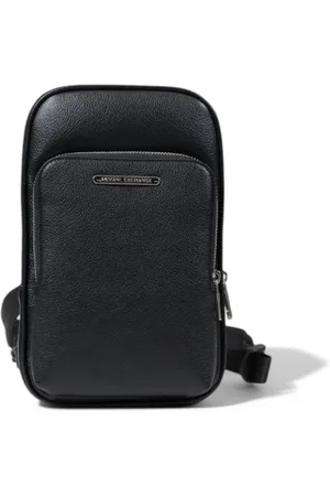 Armani Exchange Heren, Tassen, Zwart, Maat: ONE Size Poliester