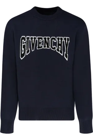 Givenchy Heren, Sweatshirts & Hoodies, Blauw, Maat: L Wol