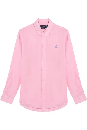 Ralph Lauren Heren, Overhemden, Roze, Maat: XL