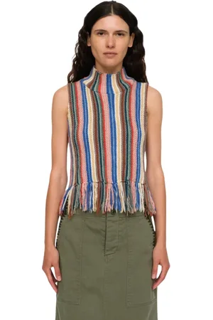 SEA Dames, Tops, Veelkleurig, Maat: L Wol