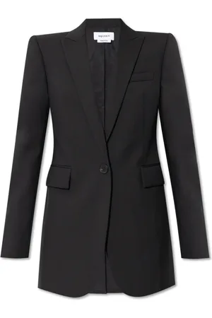 Alexander McQueen Dames, Jassen, Zwart, Maat: S Wol
