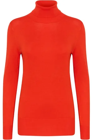 Kaffe Dames, Truien, Rood, Maat: XL Nylon
