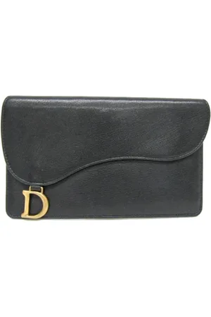 Dior Dames, Pre-owned, Zwart, Maat: ONE Size Leer