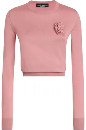 Dolce & Gabbana Dames, Sweatshirts & Hoodies, Roze, Maat: L