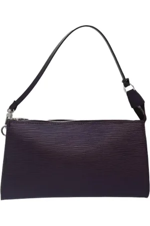 LOUIS VUITTON Dames, Pre-owned, Paars, Maat: ONE Size Leer
