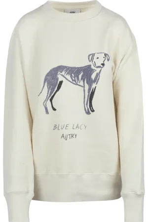 Autry Dames, Sweatshirts & Hoodies, Wit, Maat: XS Katoen