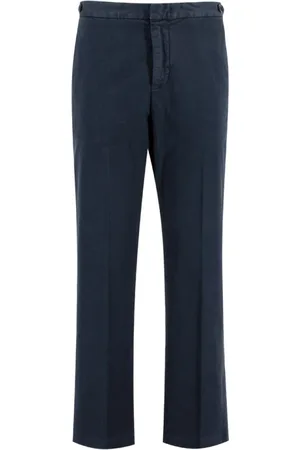 Aspesi Dames, Broeken, Blauw, Maat: M Katoen