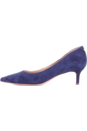 Ralph Lauren Dames, Schoenen, Blauw, Maat: 38 EU Suède