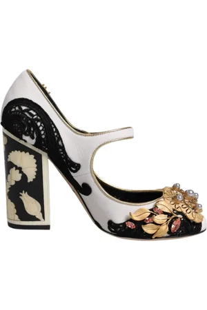 Dolce & Gabbana Dames, Schoenen, Veelkleurig, Maat: 35 1/2 EU Wol