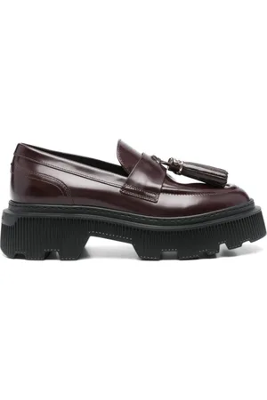 santoni Dames, Schoenen, Rood, Maat: 36 EU Leer
