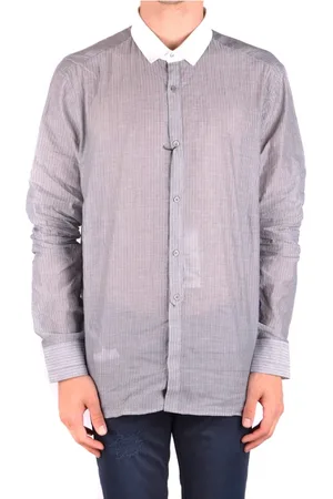 Neil Barrett Heren, Overhemden, Grijs, Maat: XL