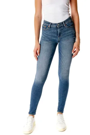 Denham Dames, Jeans, Blauw, Maat: W24 L30 Denim
