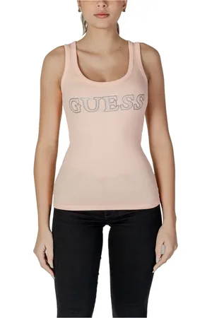 Guess Dames, Tops, Roze, Maat: L Katoen