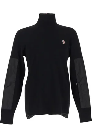 Moncler Heren, Truien, Zwart, Maat: S Nylon