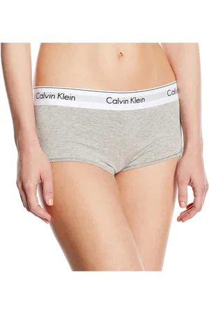Calvin Klein Dames, Ondergoed, Grijs, Maat: M Katoen