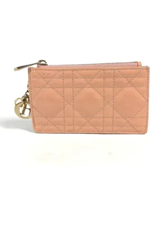 Dior Dames, Pre-owned, Roze, Maat: ONE Size Leer