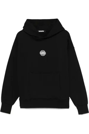 BARROW Heren, Sweatshirts & Hoodies, Zwart, Maat: S Katoen