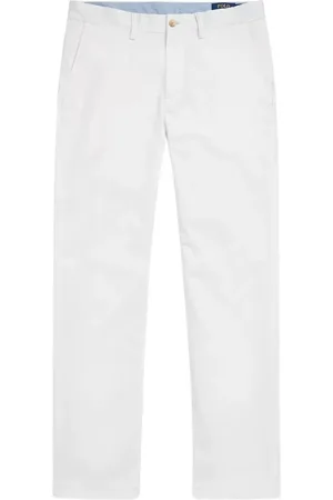 Ralph Lauren Heren, Broeken, Wit, Maat: W32 L32 Katoen