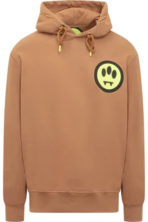 BARROW Heren, Sweatshirts & Hoodies, Bruin, Maat: XS Katoen