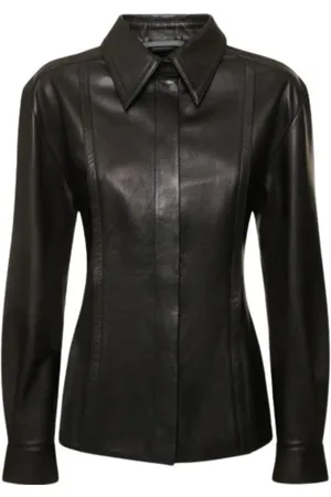 Alberta Ferretti Dames, Blouses & Shirts, Zwart, Maat: M