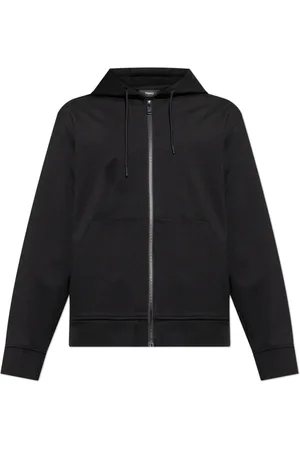 THEORY Heren, Sweatshirts & Hoodies, Zwart, Maat: S
