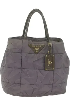 Prada Dames, Pre-owned, Paars, Maat: ONE Size Synthetisch