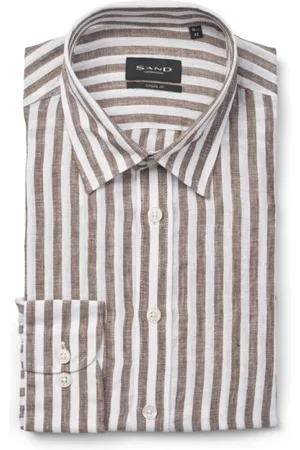 Sand Heren, Overhemden, Veelkleurig, Maat: 2XL Katoen