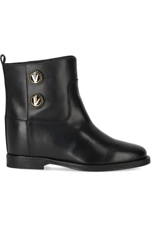 Via Roma Dames, Schoenen, Zwart, Maat: 40 EU Leer