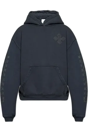 Rhude Heren, Sweatshirts & Hoodies, Grijs, Maat: S Katoen