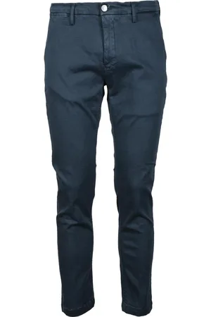 Replay Heren, Broeken, Blauw, Maat: W38 Katoen