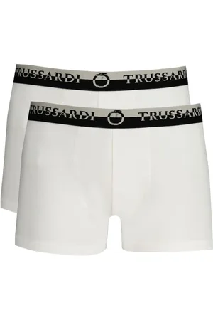 Trussardi Heren, Ondergoed, Wit, Maat: M Katoen