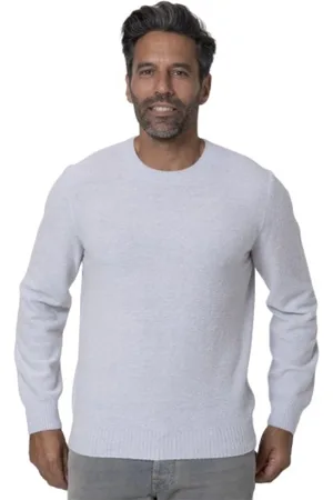Gran Sasso Heren, Truien, Grijs, Maat: 3XL Wol