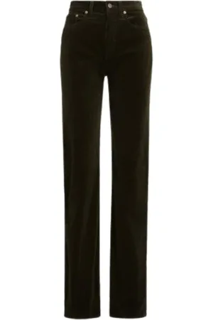 Ralph Lauren Dames, Broeken, Zwart, Maat: W25