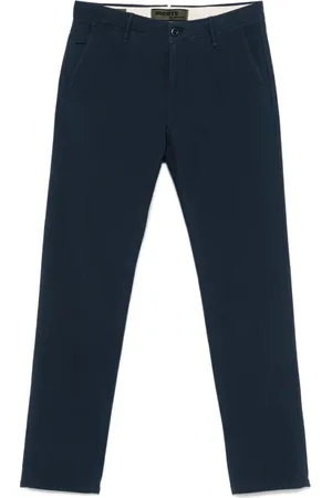 Incotex Heren, Broeken, Blauw, Maat: W38