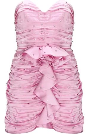 Ilkyaz Ozel Dames, Jurken, Roze, Maat: M