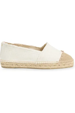 Castaner Dames, Schoenen, Wit, Maat: 36 EU Linnen