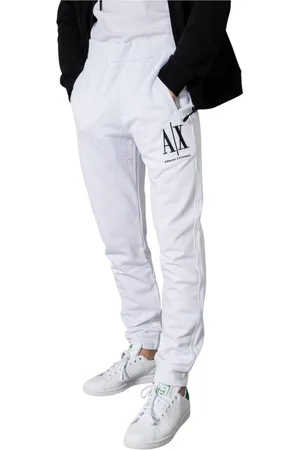Armani Exchange Heren, Broeken, Wit, Maat: XS Katoen