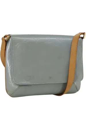 LOUIS VUITTON Dames, Pre-owned, Grijs, Maat: ONE Size Leer