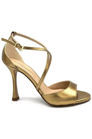 ROBERTO FESTA Dames, Schoenen, Geel, Maat: 37 EU Leer