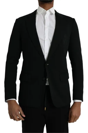 Dolce & Gabbana Heren, Jassen, Zwart, Maat: M Wol
