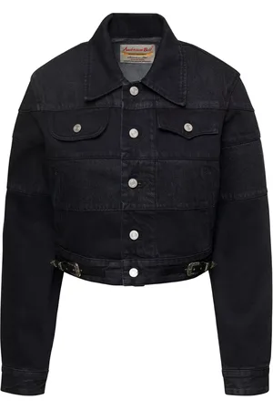 Andersson Bell Dames, Jassen, Zwart, Maat: M Denim